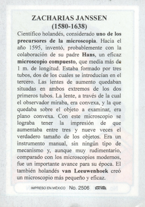 Biografia Zacharias Janssen Atras